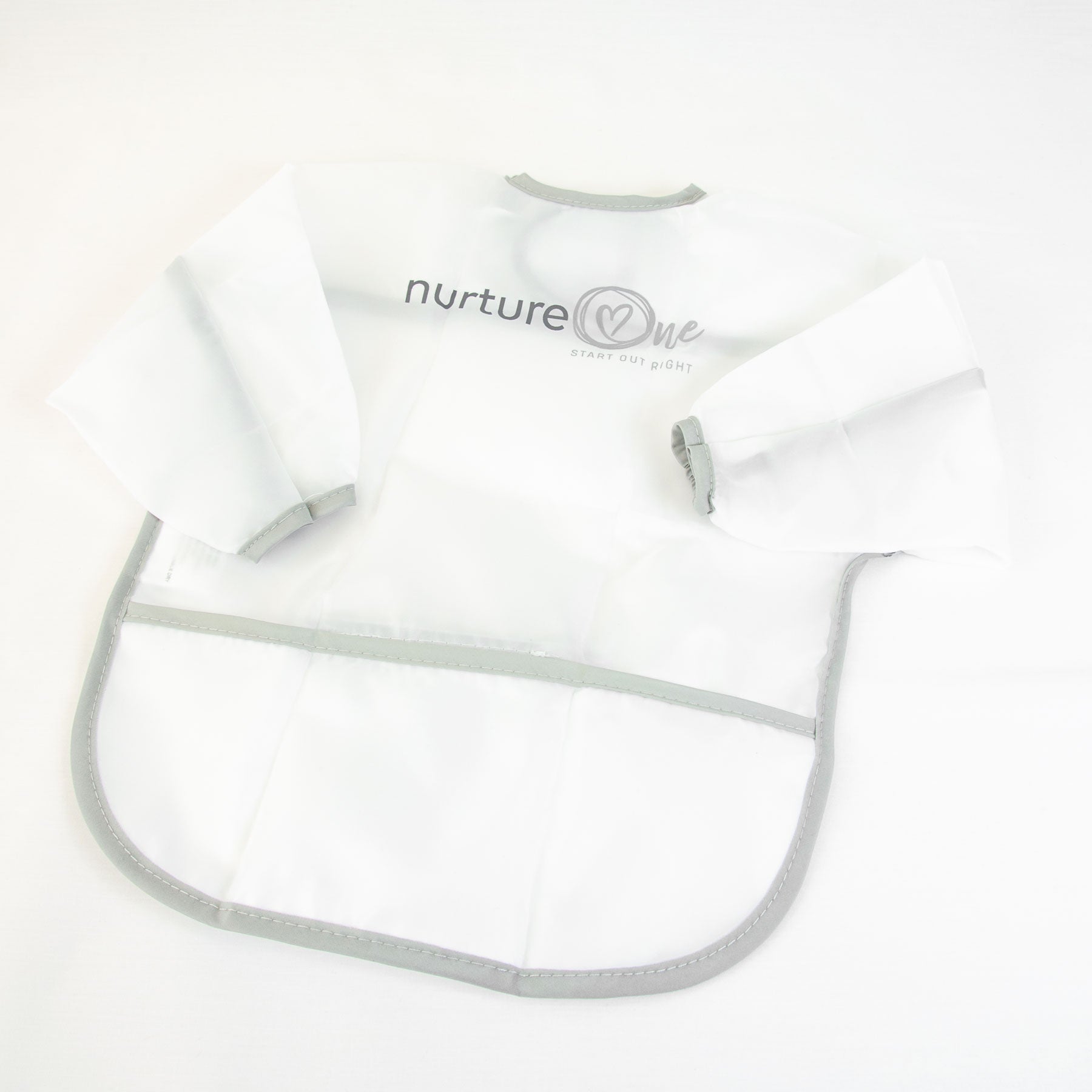 wearable baby bib for feeding or messy play